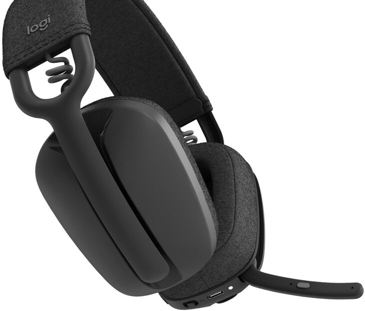 Auriculares Logitech ZONE Vibe 100 Bluetooth Negro image number 2