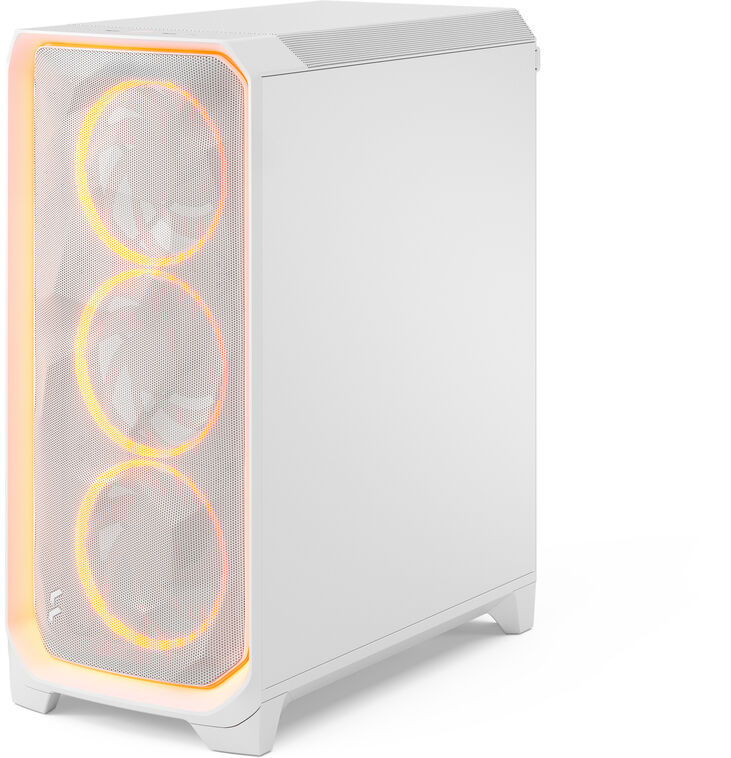 Torre E-ATX Fractal Design Meshify 3 Ambience Pro RGB Blanca TG Clear Tint image number 3
