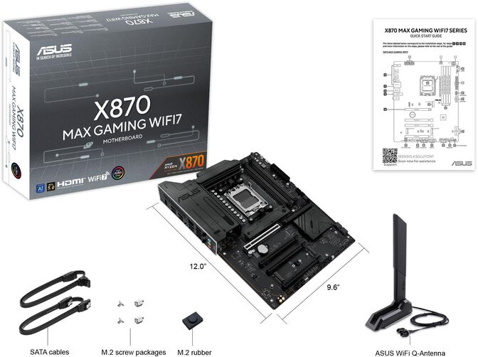 Placa Base Asus X870 MAX Gaming WiFi image number 4