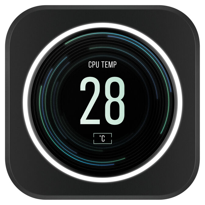 Upgrade Kit Refrigeraci&oacute;n L&iacute;quida CPU Corsair Display LCD iCUE ELITE Negro image number 3