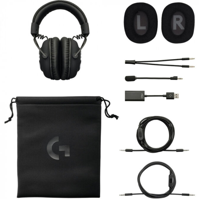 Auriculares Logitech G Series G PRO X Gaming Negro image number 4