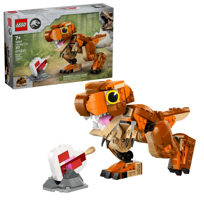 LEGO Jurassic World: T. rex "Little Eatie", 317 Piezas (76967) image number 0