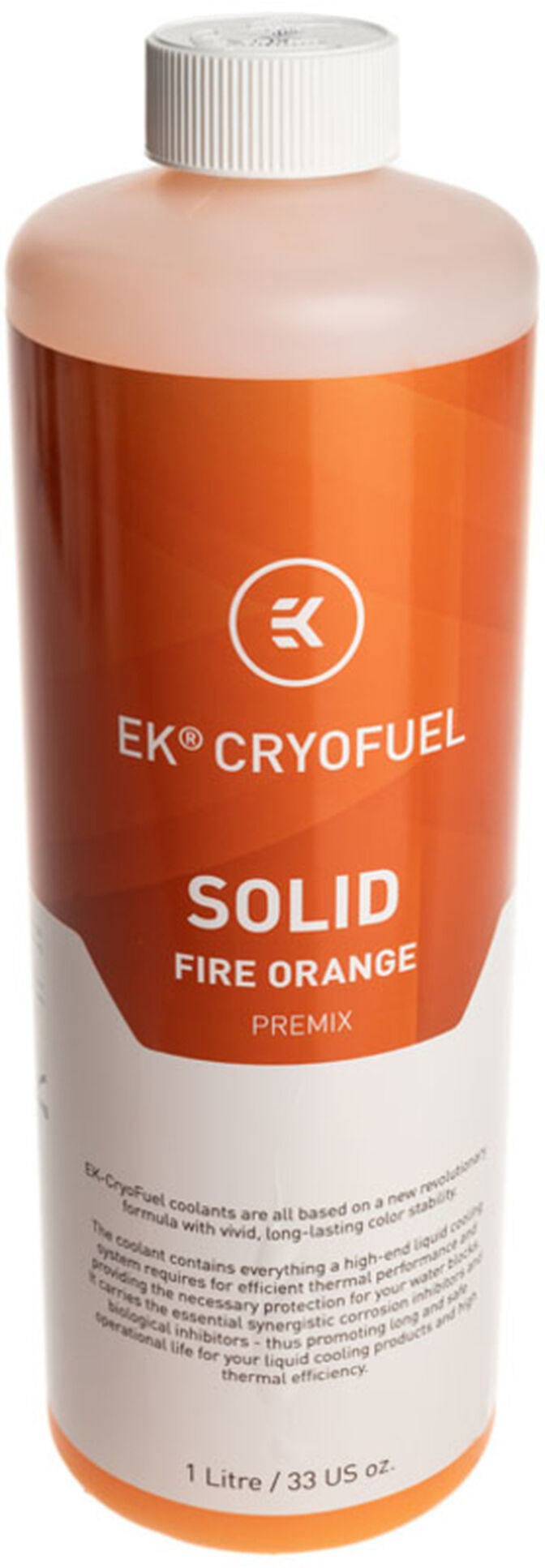 L&iacute;quido Solid Premix EKWB Fire Orange 1000ml image number 0