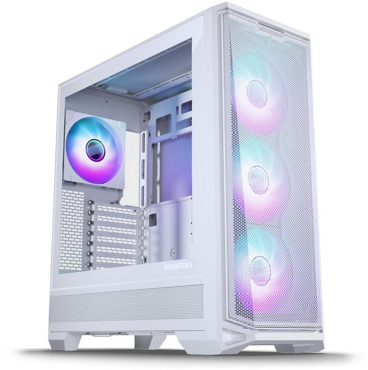 Caja ATX Phanteks Eclipse G400A Vidrio Templado DRGB Blanco Mate image number 0