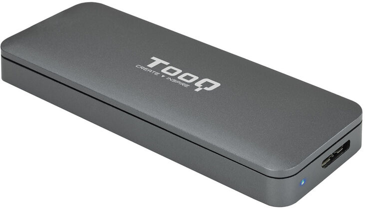 Caja Externa SSD Tooq M.2 NGFF - USB 3.1 Gen 1 Gris image number 0
