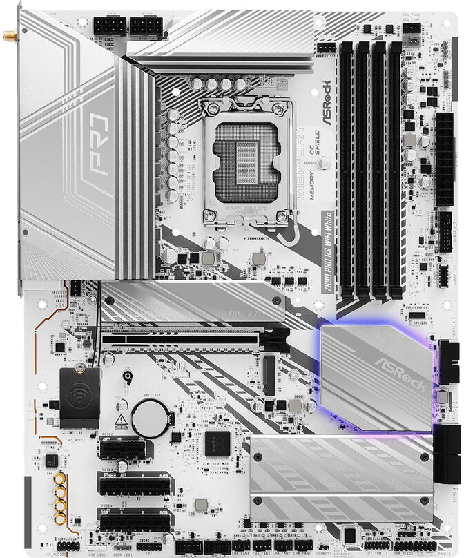 Placa Base ASRock Z890 Pro RS WiFi White image number 1