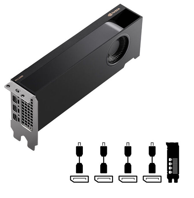 Tarjeta Gr&aacute;fica PNY NVIDIA Quadro A2000 12GB GD6 image number 3