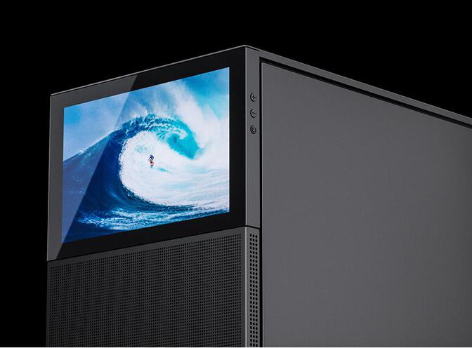 Portable Monitor LCD TFT 8" Jonsbo DS8 Blanco image number 12