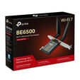Tarjeta de Red PCIe TP-Link Archer TBE400E Tri-Band Wi-Fi 7 BE6500 + Bluetooth 5.4 image number null