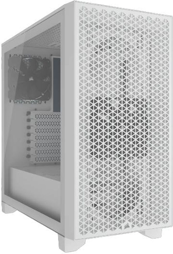 Torre ATX Corsair 3000D Airflow Blanco Cristal Templado image number 0