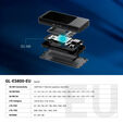 Router de Viagem GL.iNet GL-E5800 Mudi 7 Wireless E5800 Wi-Fi 7 5G Tri Band image number null