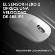 Rat&oacute;n Logitech G PRO X Superlight 2C 44000DPI Lightspeed Wireless Blanco image number null