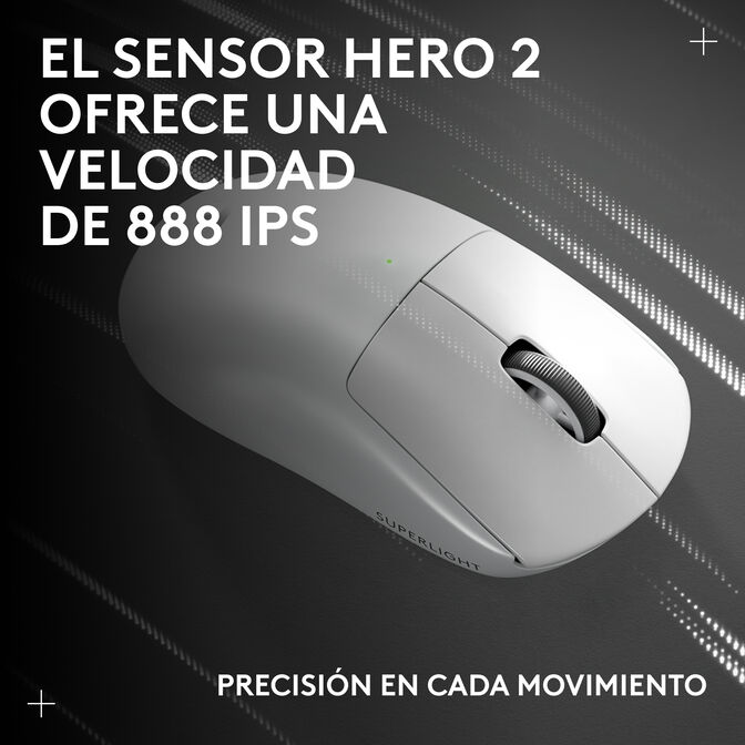 Rat&oacute;n Logitech G PRO X Superlight 2C 44000DPI Lightspeed Wireless Blanco image number 3