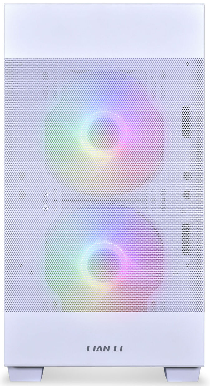 Caja Micro-ATX Lian Li Lancool 205M Mesh Snow Vidrio Templado image number 4