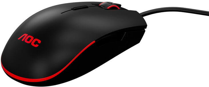 Ratón AOC Gaming GM500 5000DPI RGB Negro image number 1