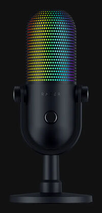 Micr&oacute;fono Razer Seiren V3 Chroma Negro