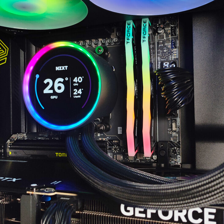 Ordenador King Mod Gamer-PC X NZXT Ryzen 7 9800X3D 32GB DDR5 2TB RTX 5070 Ti WiFi W11 image number 7