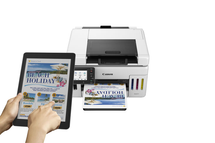 Multifuncional Canon MAXIFY GX6550 Wi-Fi MegaTank image number 6