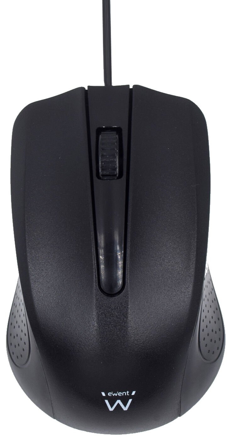 Ratón Ewent EW3300 USB 1000DPI Negro image number 0