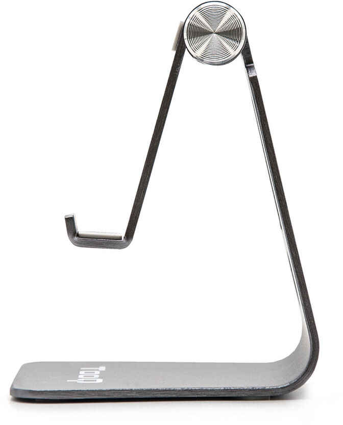 Soporte Mesa Tooq Ajustable para Smartphone/Tablet Plata image number 1
