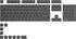 Juego de 114 Teclas Glorious PBT Black (US ANSI) image number null