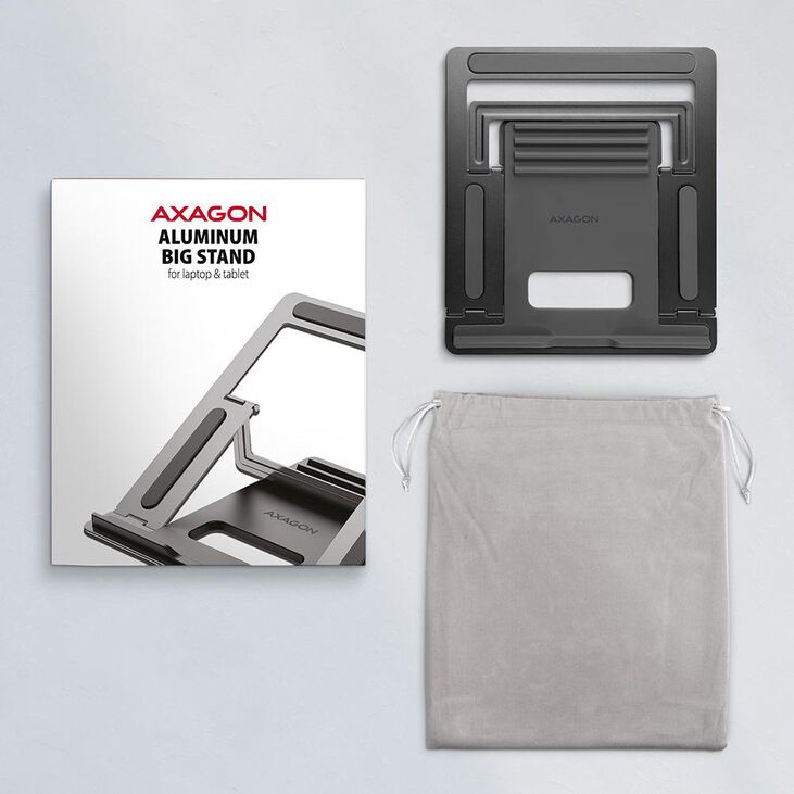 Base Refrigeradora para Portátil AXAGON STND-L ALU 10"-16", 4 Ângulos image number 8