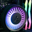 Ordenador King Mod Gamer-PC Powered by ASUS Ryzen 7 9800X3D 32GB DDR5 1TB RX 9070 XT WiFi W11 image number null