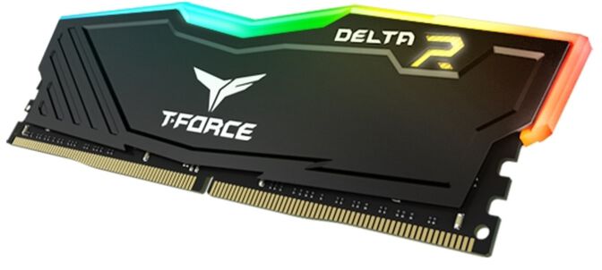 Team Group Kit 16GB (2 x 8GB) DDR4 3600MHz Delta RGB Negro CL18 image number 1