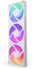 Ventilador NZXT F360 RGB Core Single-Frame Blancas - Triplo Ventilador 120mm ( 360mm ) image number null