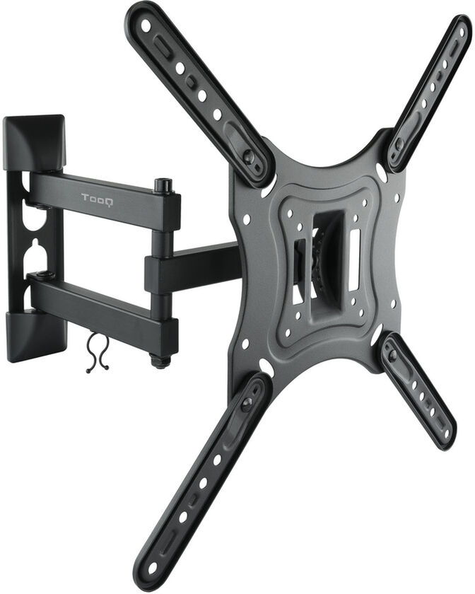 Soporte de Pared Tooq 23" a 55" Max. 30kg Negro image number 0