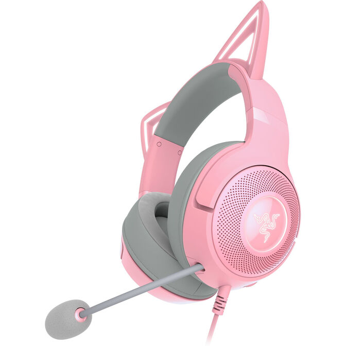 Auriculares Razer Kraken Kitty V2 Quartz Ed. image number 4