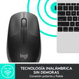 Rat&oacute;n Logitech M190 1000DPI Wireless Negro/Gris image number null