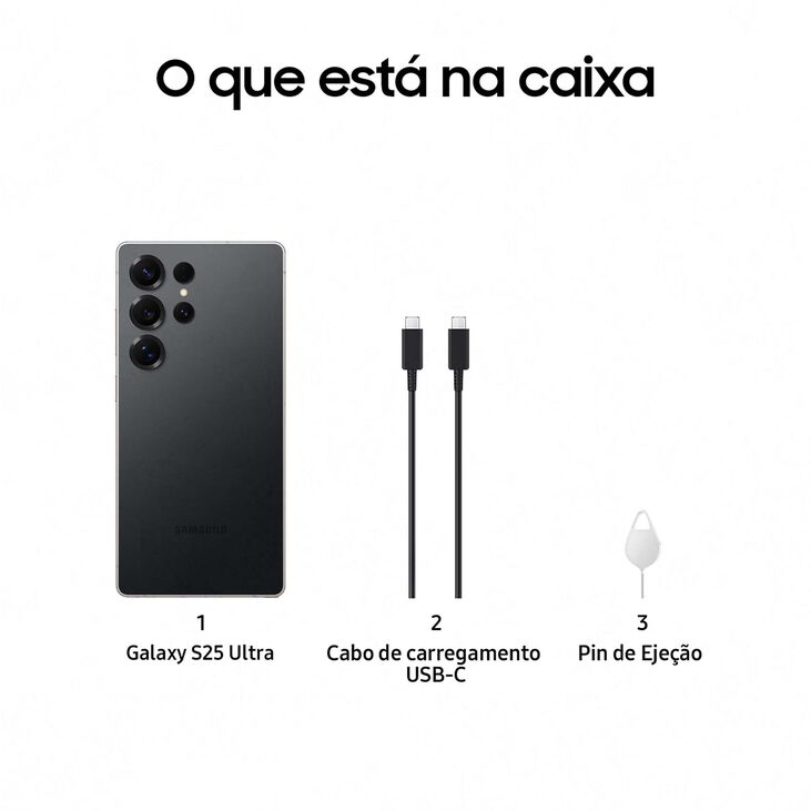 Smartphone Samsung Galaxy S25 Ultra  6.9" (12 / 512GB) 120Hz Negro Titânio image number 7