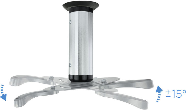Soporte de Techo Tooq para Proyectores Max.10kg Plata image number 3