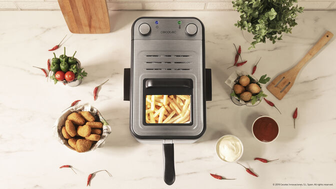 Freidora El&eacute;ctrica Cecotec CleanFry Infinity 3000 Full Inox image number 8