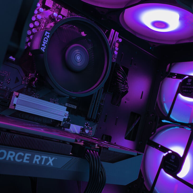 Ordenador Mach 2 Gamer-PC Ryzen 5 7500F 32GB DDR5 1TB RTX 5060 Ti 16GB WiFi W11 image number 6