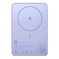 Power Bank Magnética Xiaomi Super Slim 5000 mAh 22.5 W Violeta