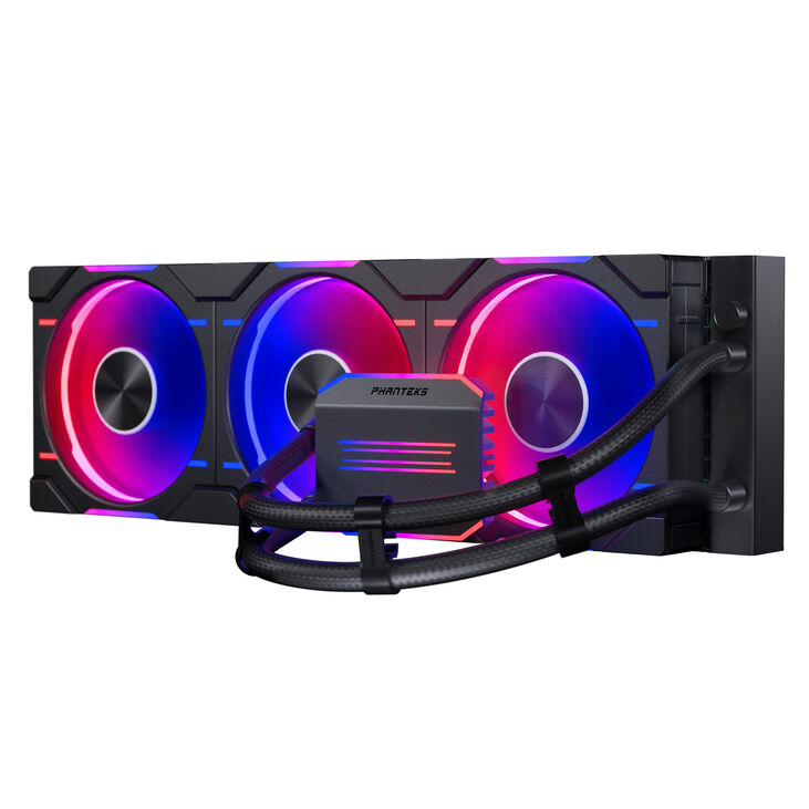Water Cooler CPU Phanteks Glacier One 360D30 DRGB Negro - 360mm image number 7