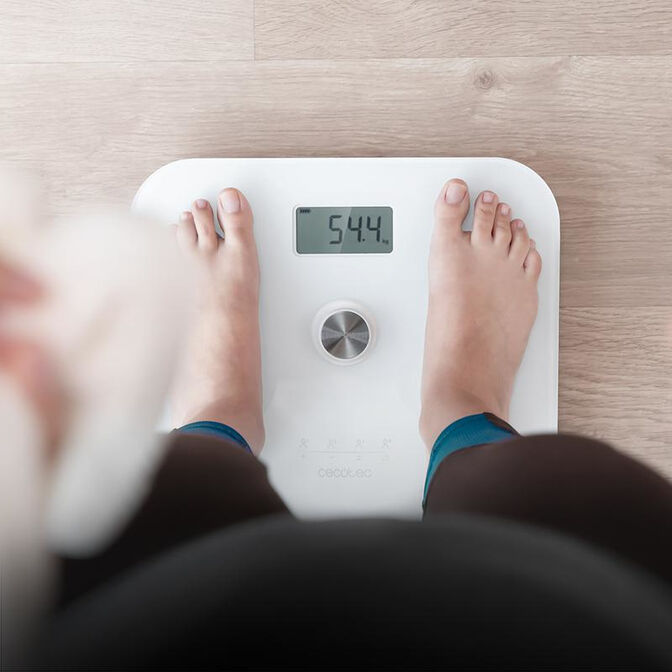 B&aacute;scula de Ba&ntilde;o Cecotec EcoPower 10100 Full Healthy White image number 3