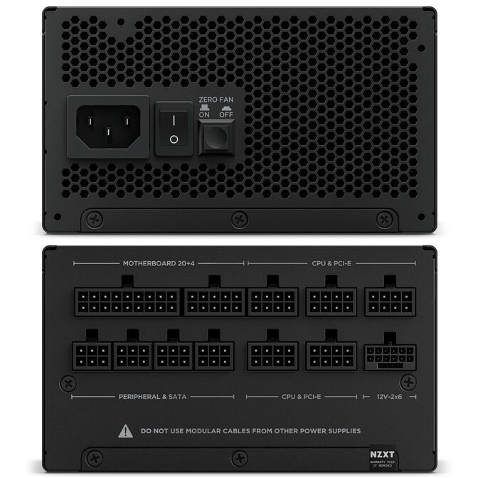 Fuente Alimentaci&oacute;n NZXT 850W 80+ Gold ATX 3.1 PCIe 5.1 image number 5