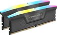 Corsair Kit 64GB (2 x 32GB) DDR5 6000MHz Vengeance RGB Black CL30 image number null