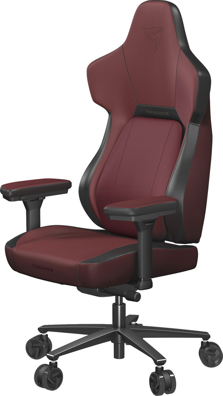 Silla Gaming ThunderX3 Core, Apoio lombar 360 graus - Modern Red image number 3