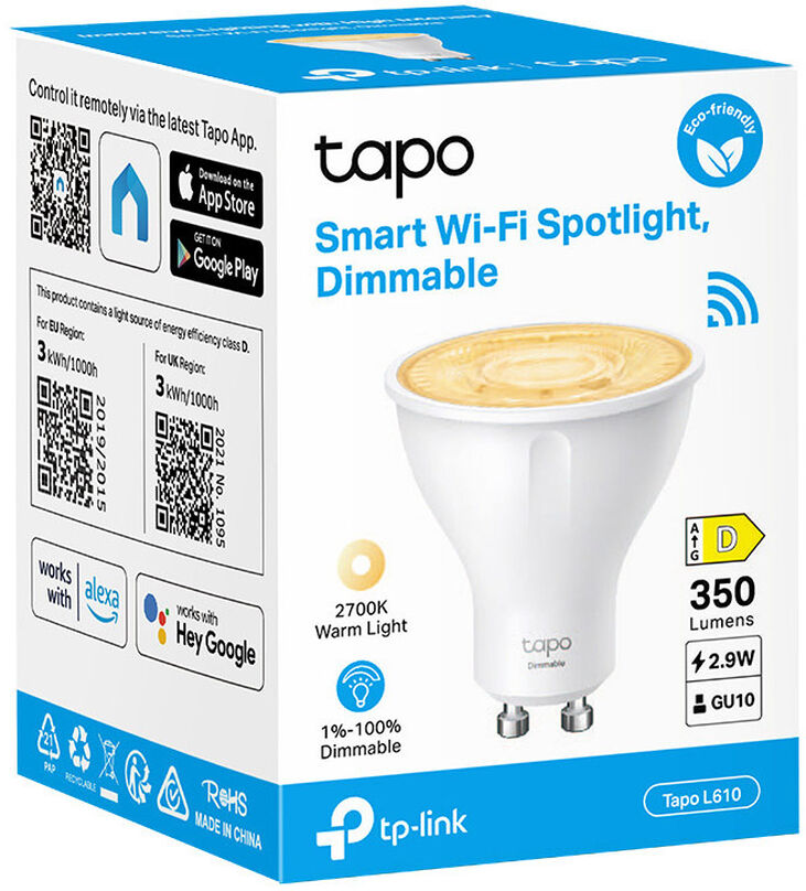 Lâmpada Inteligente TP-Link Tapo L610 Smart Wi-Fi image number 1