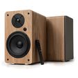 Altavoces Hi-Fi Vulkkano A6 ARC 80W Bluetooth HDMI ARC Marrones image number null