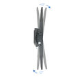 Soporte de Pared Tooq Tilt 32" a 55" Max. 40kg Negro image number null