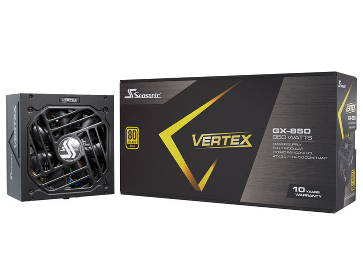 Fuente Modular Seasonic Vertex GX 850W 80+ Gold image number 5