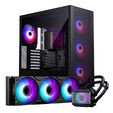 Bundle Phanteks Caja ATX XT Pro Negra DRGB + AIO Glacier One 360mm image number null