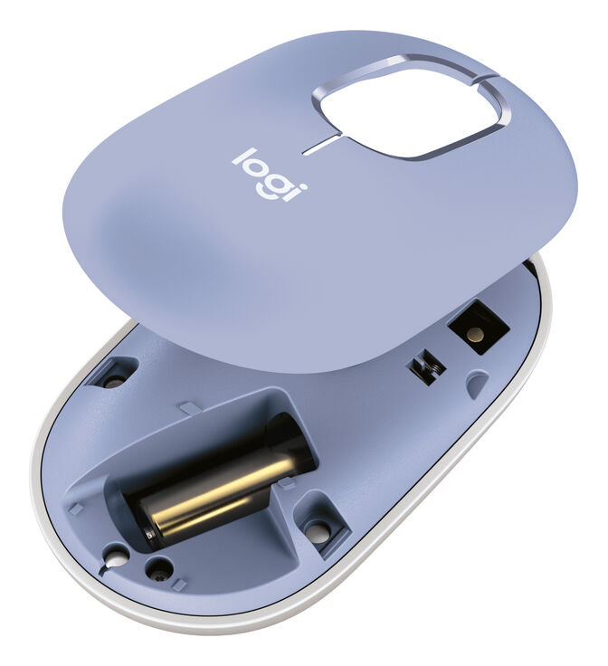 Rat&oacute;n Logitech Pop Wireless/Bluetooth Lila image number 1