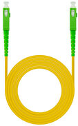 Cable de Fibra &Oacute;ptica NanoCable SC/APC-SC/APC Monomodo Simplex LSZH 1 M Amarillo image number null