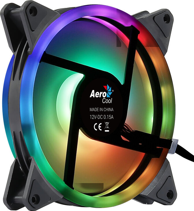Ventilador Aerocool Duo 14 ARGB negro 140mm image number 2